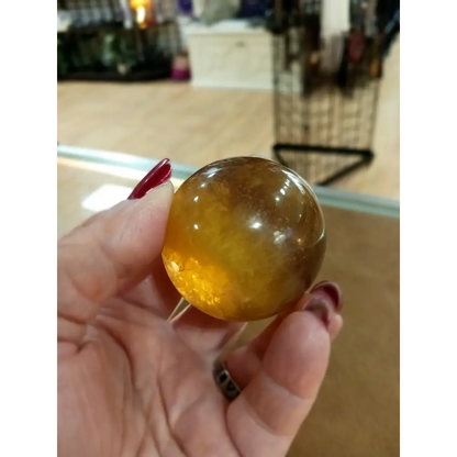 🌞💛 Yellow Fluorite Spheres – Clarity Creativity & Sunshine Vibes! 💛🌞 - 2 - Spheres