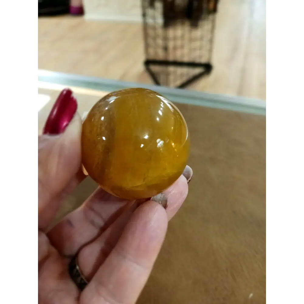 🌞💛 Yellow Fluorite Spheres – Clarity Creativity & Sunshine Vibes! 💛🌞 - 7 - Spheres