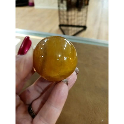 🌞💛 Yellow Fluorite Spheres – Clarity Creativity & Sunshine Vibes! 💛🌞 - 7 - Spheres