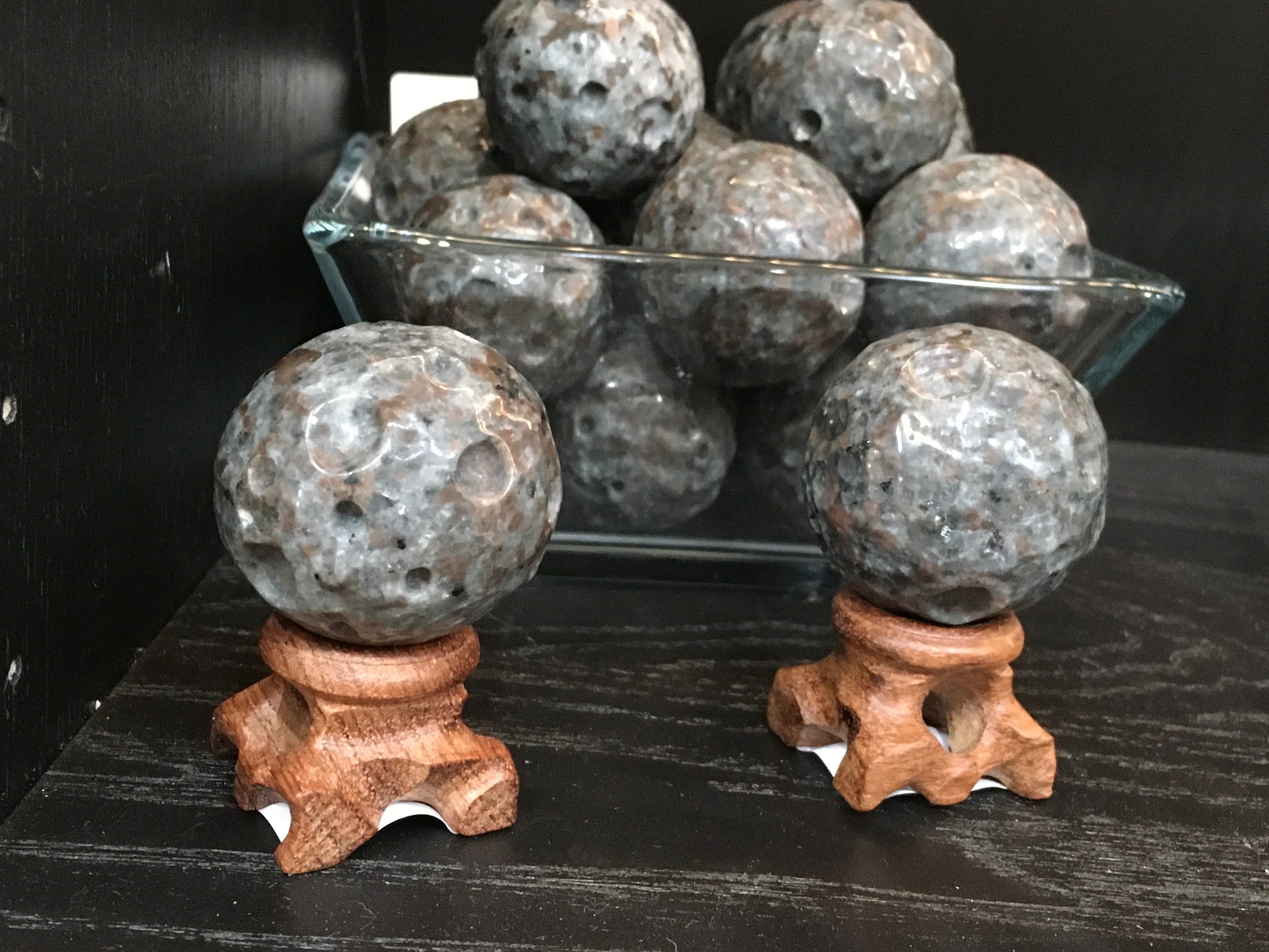 🌙✨ Yooperlite Moons – Illuminate Your Night with Lunar Magic & Hidden Fire! 🔥 - Carvings