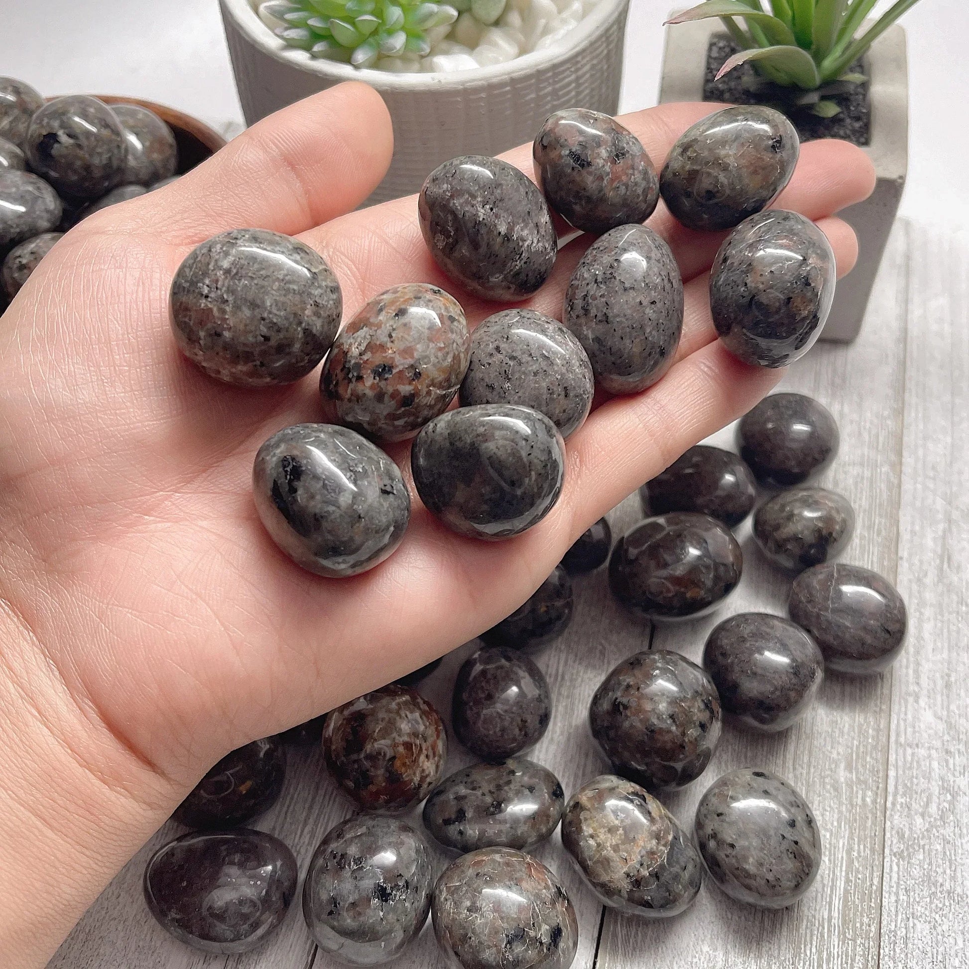 🌌✨ Yooperlite Tumbles – Illuminate Your Path with Fire & Magic! 🔥 - Tumbles