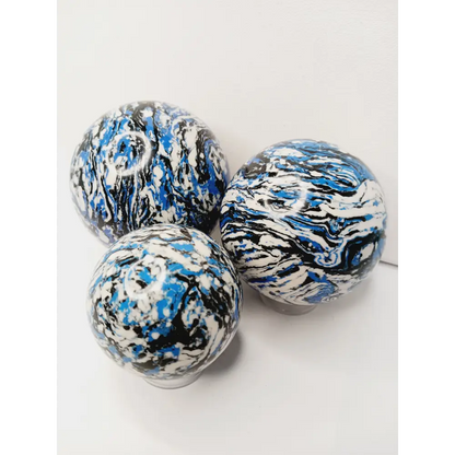 🌊💙 Zebra Blue Jasper Spheres – Tranquility Balance and Gorgeous Blue Energy! ✨