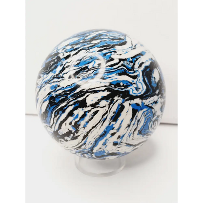 🌊💙 Zebra Blue Jasper Spheres – Tranquility Balance and Gorgeous Blue Energy! ✨ 2 2.75’’