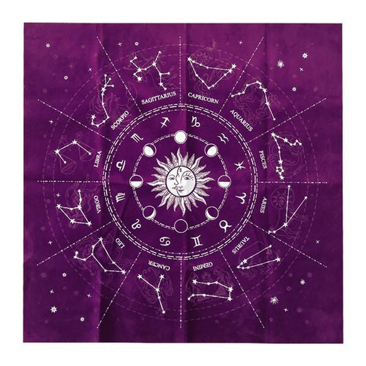 Zodiac Alter Cloth - Tarot Decks & Divination