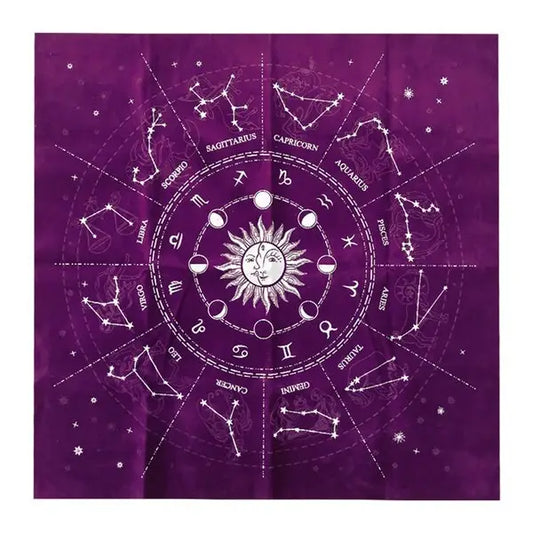 Zodiac Alter Cloth - Tarot Decks & Divination