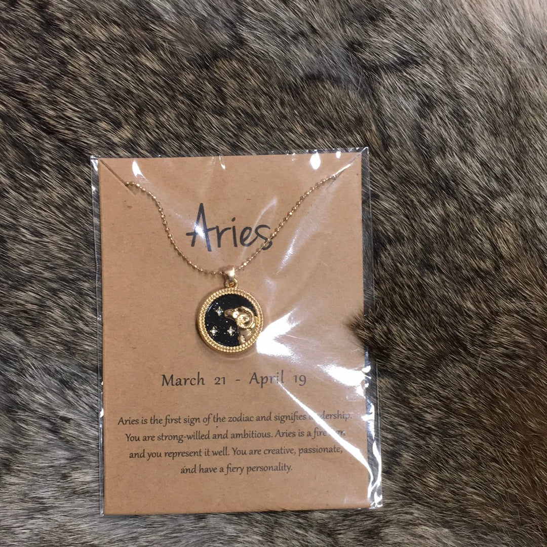 Zodiac Necklaces #1 - Aries - Jewelry