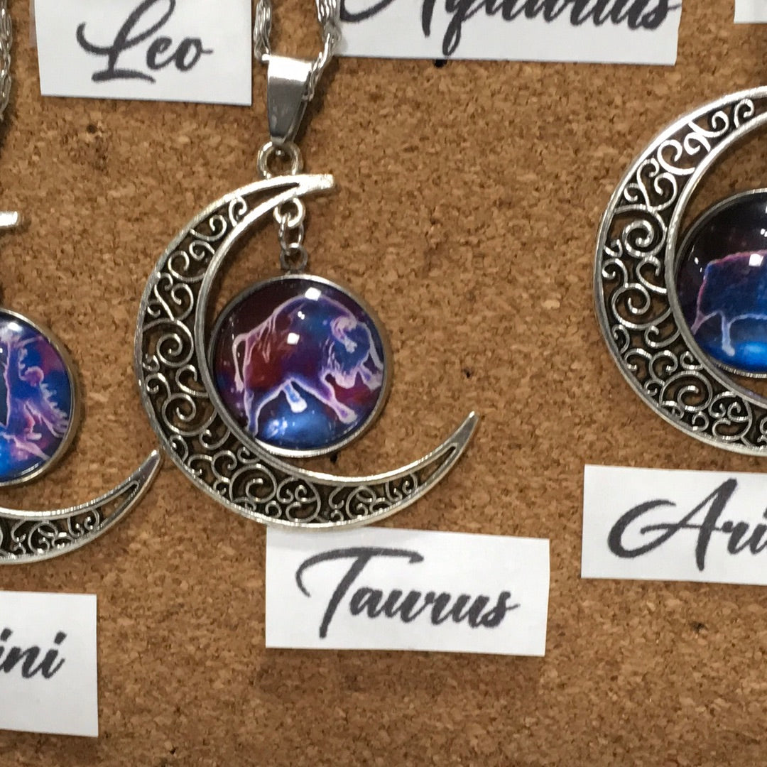 Zodiac Necklaces #2 - Taurus - Jewelry